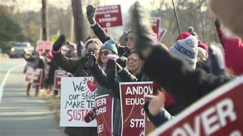 Teachers in Andover reach deal to end strike